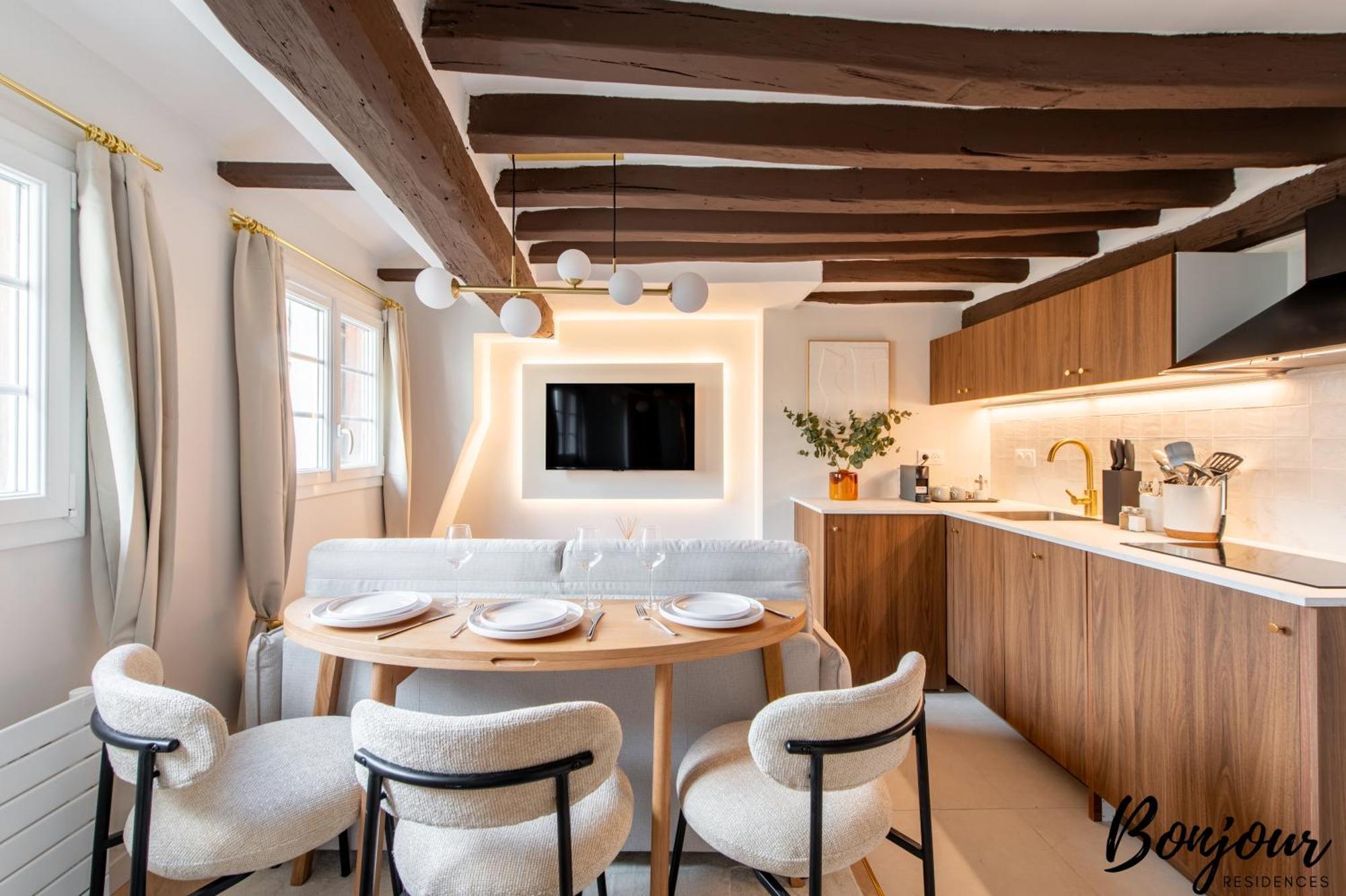 Super Central - Marais Designer One-Bedroom - Free Parking Apartamento *